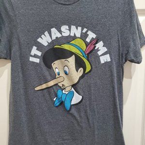Disney Pinocchio It Wasn't Me T Shirt Tee S Small Excellent  vtg Store